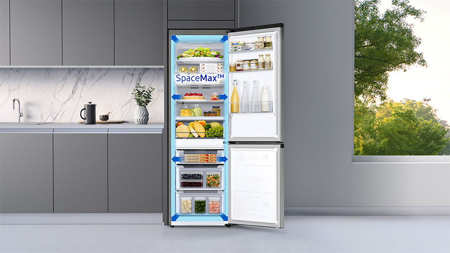 Réfrigérateur combiné, 340L-RL34T620EBN Samsung