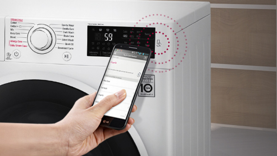 Lave-linge hublot LG F94V35WHS