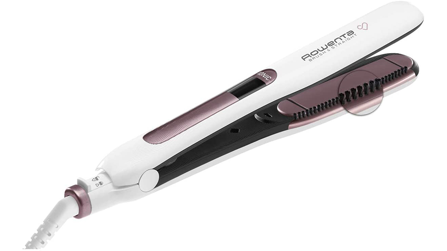 Lisseur Premium Care Brush&Straight SF7510F0 Rowenta