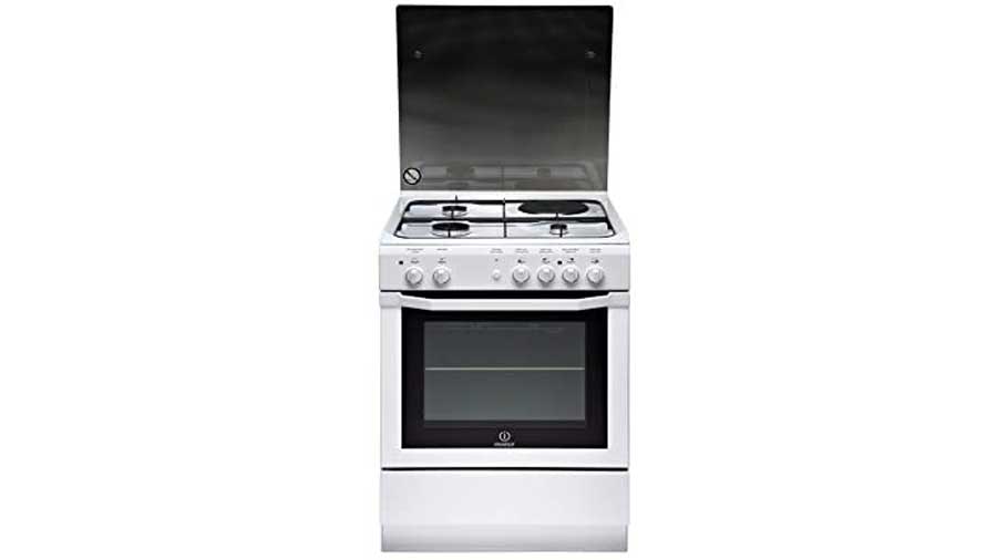 Cuisinière multifonction KDP60SE INDESIT