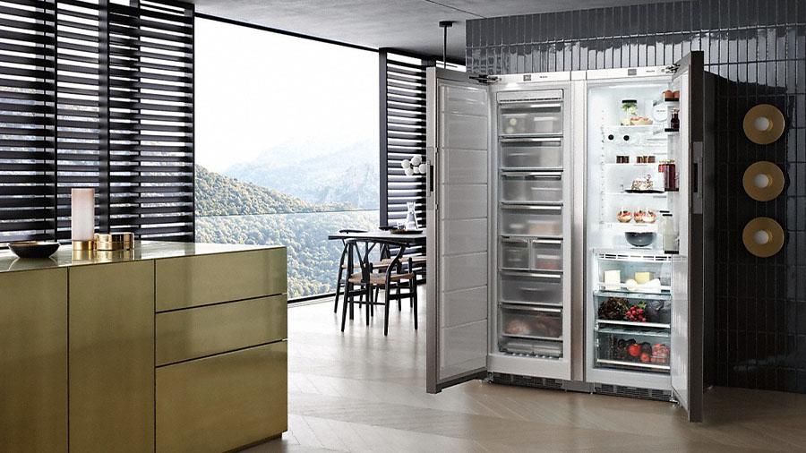 Le congélateur posable FNS 28463 E ed/cs de Miele 