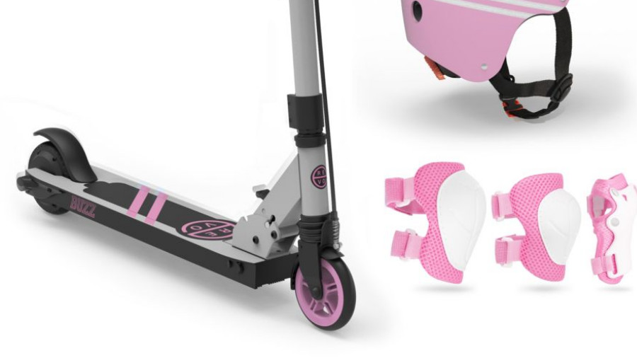 Trottinette électrique Revoe Pack enfant Buzz Rose