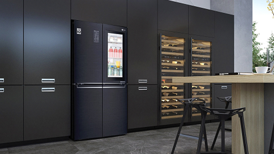 Réfrigérateur multi-portes LG GMQ844MCKV