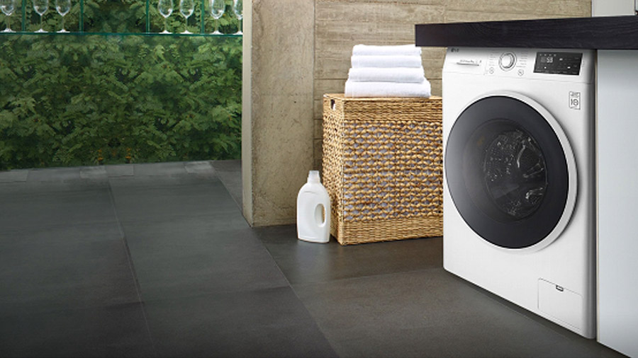 Le lave-linge encastrable F71P 12 WHS LG