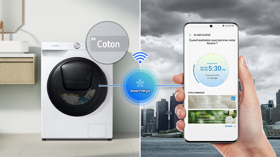 Lave-linge WW90TA046TH Samsung