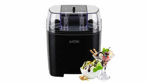 Sorbetière machine à glace Aicok Ice-BL1500C pas cher noire