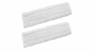 Lot de 2 lingettes microfibres pour nettoyeur de vitre Karcher pas cher