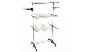 Etendoir à linge grand capacité et pliable Clean House