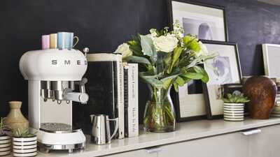 Machine à expresso ECF01WHEU Blanc Smeg Machine à expresso ECF01WHEU Blanc Smeg