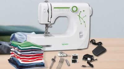 Machine à coudre pour débutants ETF1527 TRIOMPH Machine à coudre pour débutants ETF1527 TRIOMPH