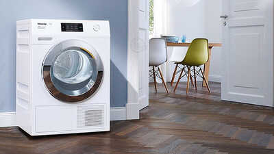 Le sèche-linge à condensationTCF640 WPEcoSpeed Miele