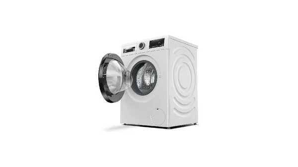 Lave-linge pose libre série 6 front WGG14201FR Bosch : pour une lessive rapide