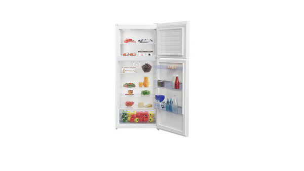 Le réfrigérateur/congélateur RDSE450K30WN Béko