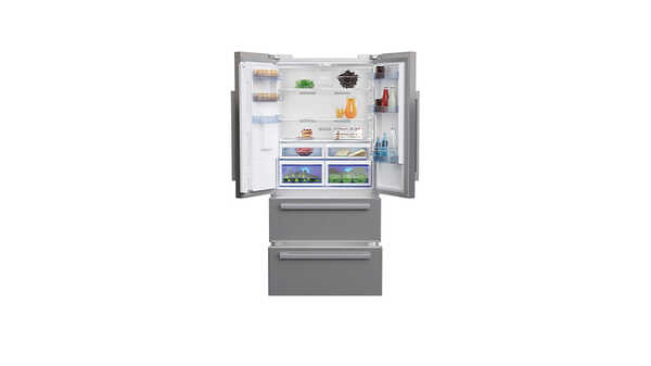 Le réfrigérateur/congélateur GNE60530DXN Beko