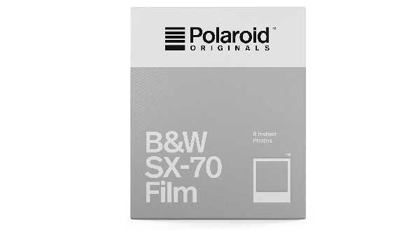 Film Noir et Blanc Polaroid Originals 4677 pour Appareil Polaroid SX-70