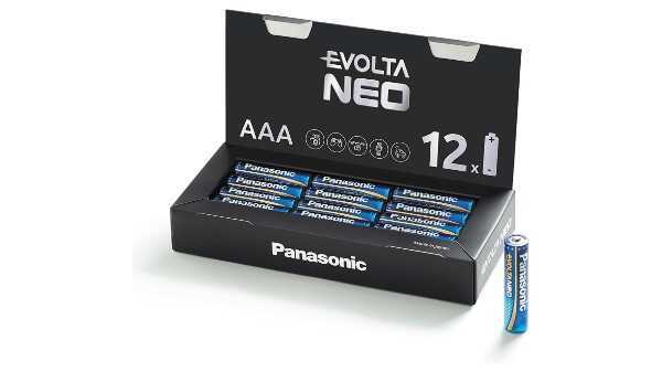 Piles alcalines EVOLTA NEO Panasonic