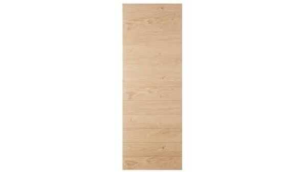 Porte coulissante bois Noe, H.204 x l.83 cm de la marque Artens