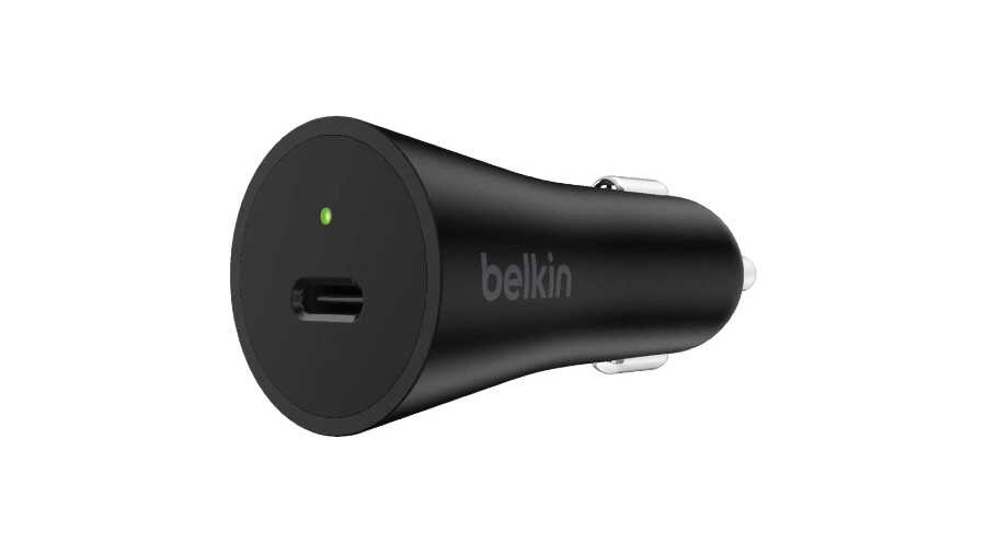 Chargeur de voiture USB-C F7U013dsBLK Belkin