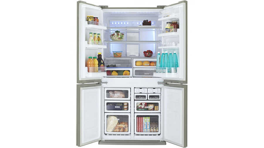 Réfrigérateur américain grand volume SHARP - SJ-FS810VSL