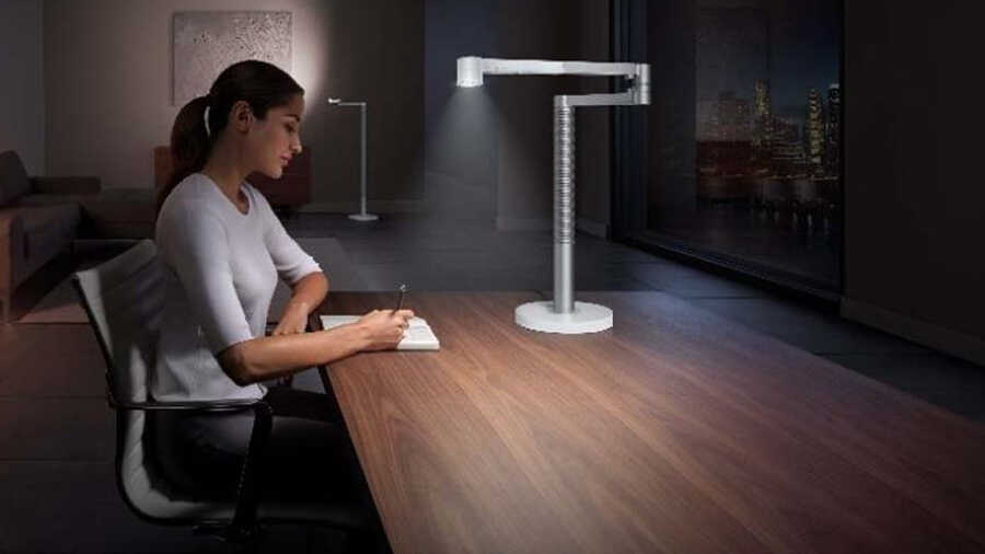 La lampe de bureau Lightcycle Morph Dyson