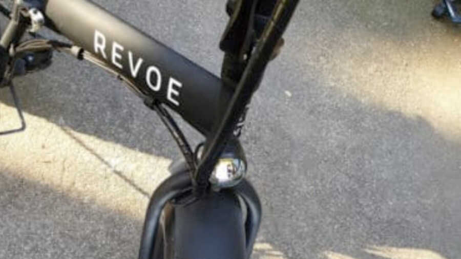 Vélo électrique Revoe Urban gris 14 ”