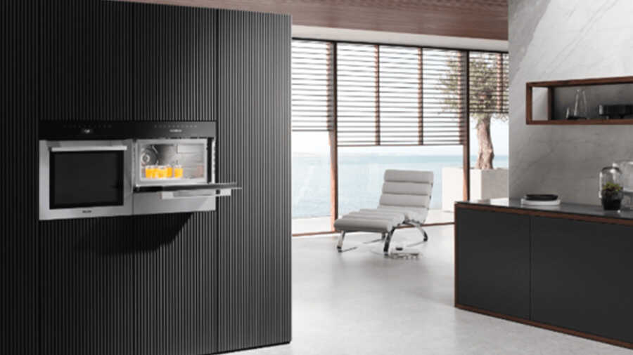 La micro-onde encastrable M 7140 TC de MIELE