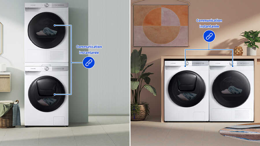 Lave-linge WW70T554DTW Samsung