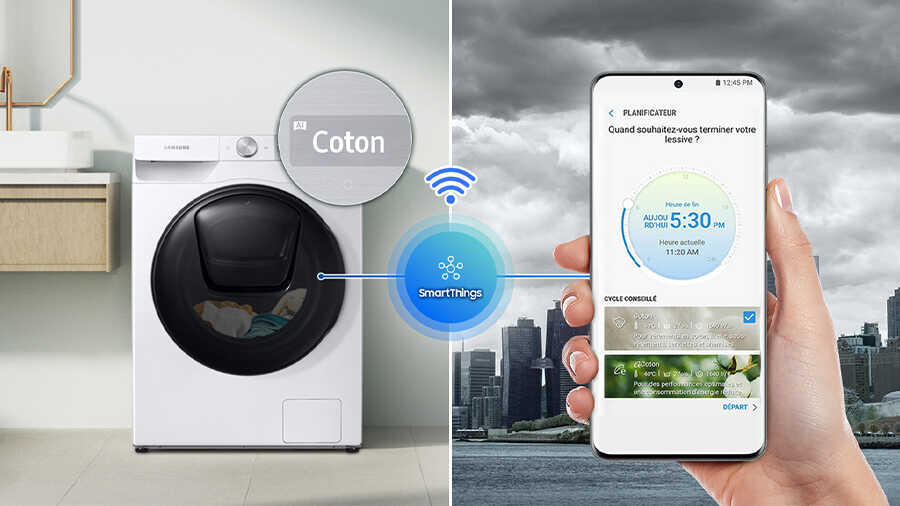Lave-linge WW90TA046TH Samsung