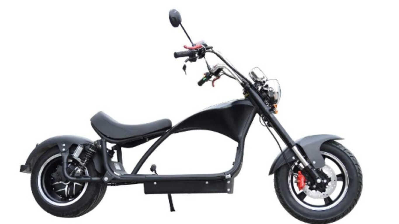 Scooter électrique Moovway Coco XXXL Noir, à vitesse max 45 km/h dès 16 ans