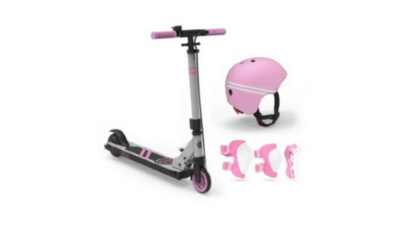 Trottinette électrique Revoe Pack enfant Buzz Rose