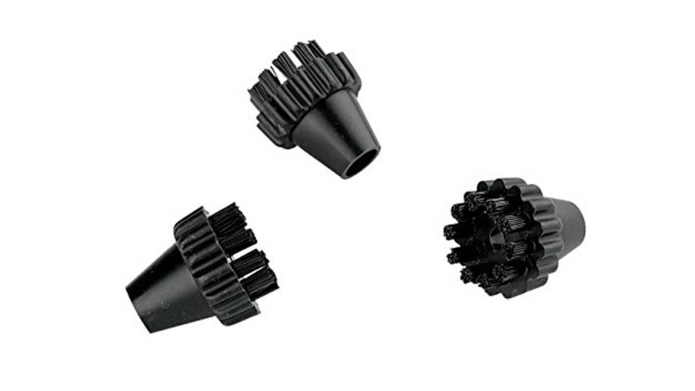 Lot de 3 brosses rondes pour nettoyeur vapeur polti vaporetto eco pro 3.0 pas cher Lot de 3 brosses rondes pour nettoyeur vapeur polti vaporetto eco pro 3.0 pas cher
