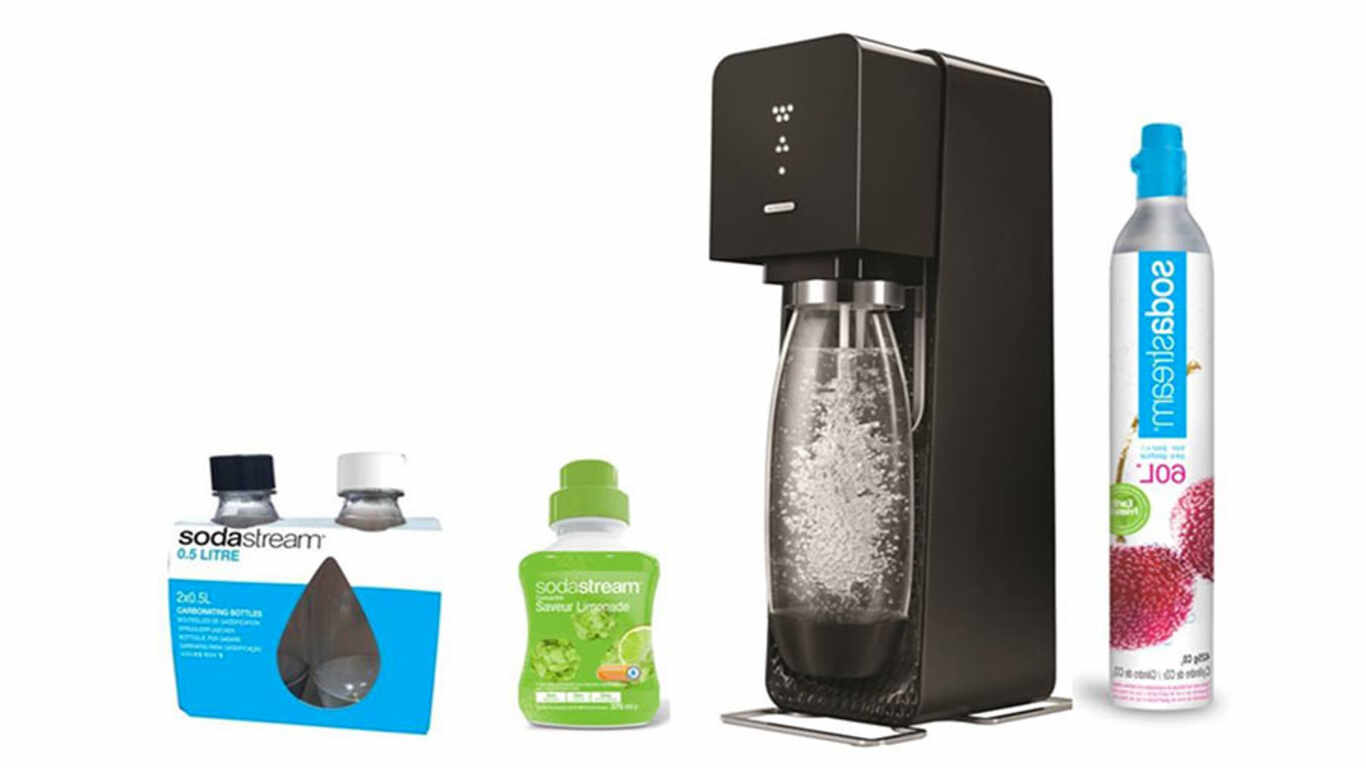 Pack machine à eau pétillante sodastream pas cher